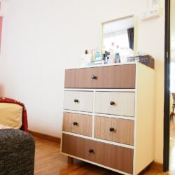 Rounded dresser corners